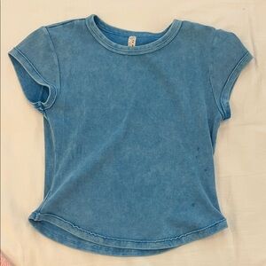 Free people baby T with small stain on front and back